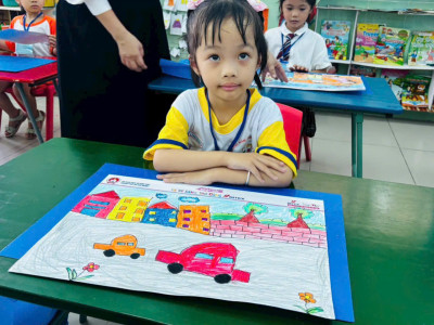 HỘI THI " BÉ VẼ SÁNG TẠO CÙNG BITEX"