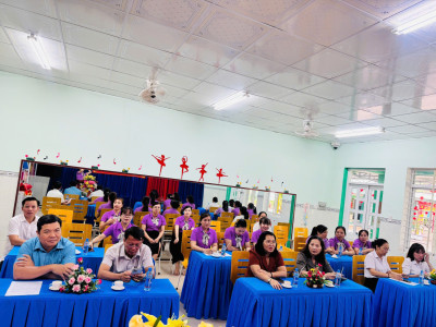 LỄ TRAO QUYẾT ĐỊNH BỔ NHIÊM PHÓ HIỆU TRƯỞNG MẦM NON THANH TÂN