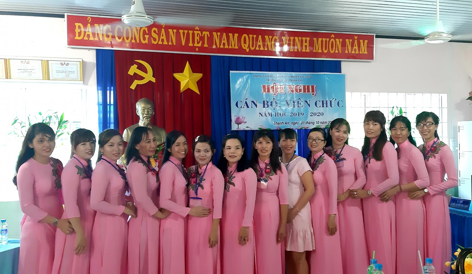 Hội nghị CBVC. Năm học 2019 - 2020