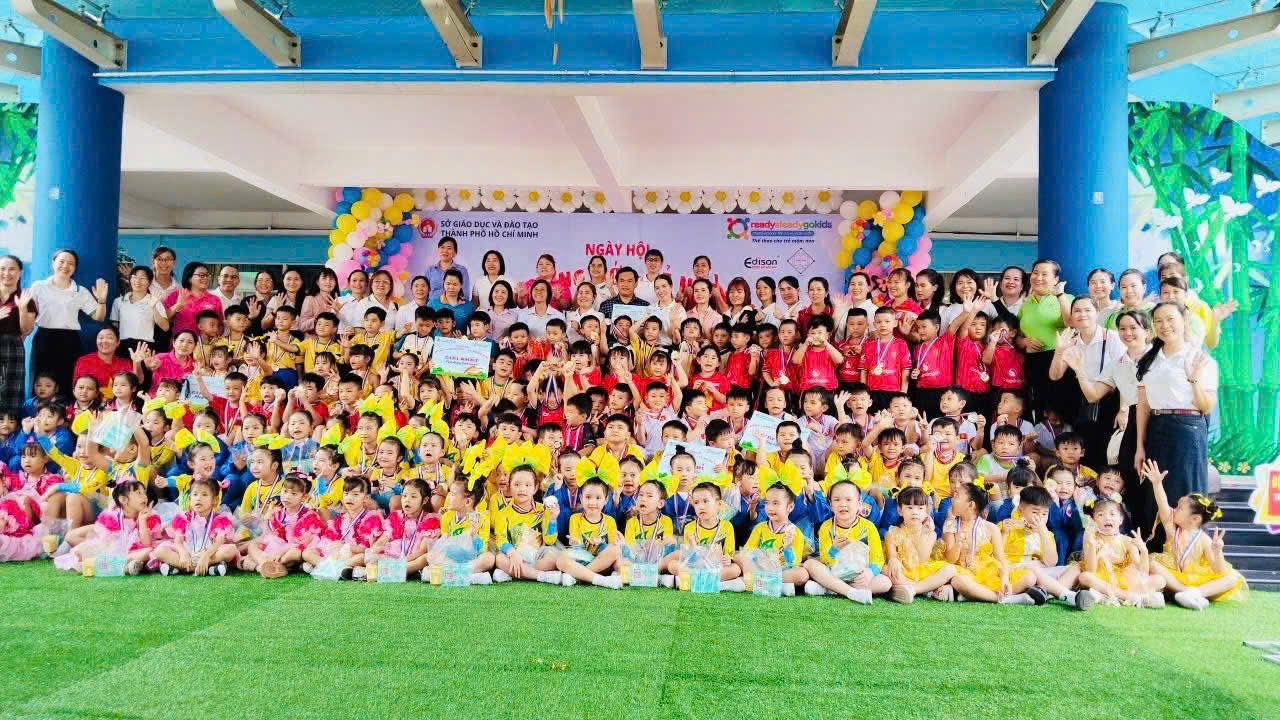 NGÀY HỘI PHÁT TRIỂN VẬN ĐỘNG CHO TRẺ MẪU GIÁO